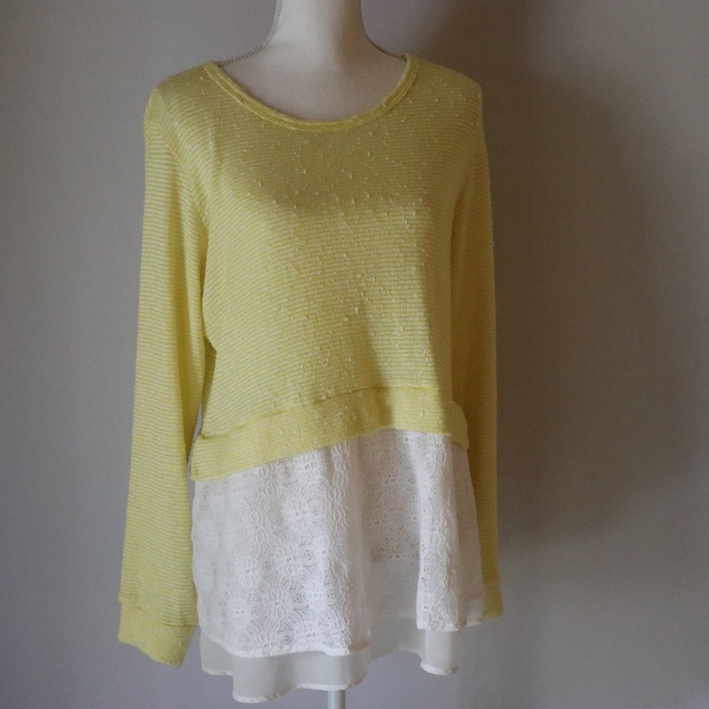 Clu Willoughby Yellow Long Sleeves